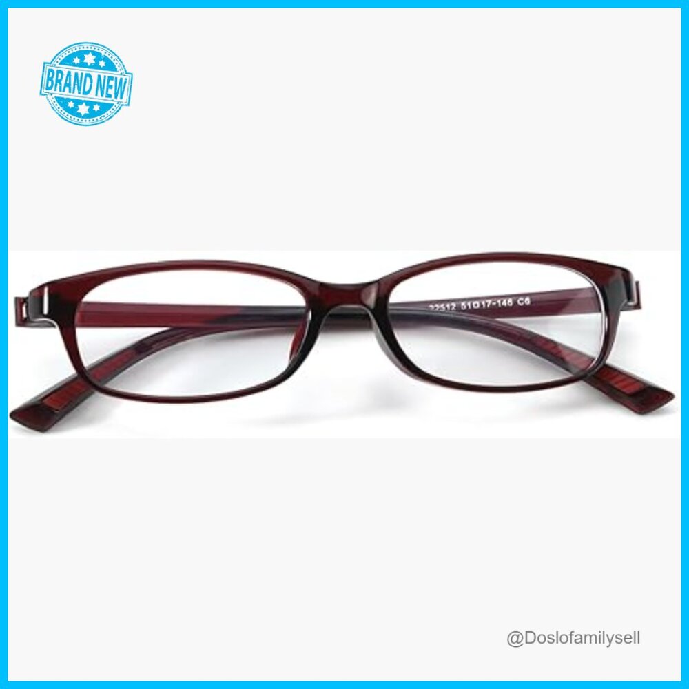 Y2K Small Rectangle Frame Blue Light Glasses Anti… - image 1